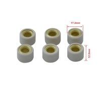 6 pz/set Moto Drive Frizione Variatore Peso Rullo Frizione Puleggia Tallone Compatibile Con Parti Del Motociclo Automotive AN125 Vecstar125 125cc Per Il Numero di Parte 8K1927225B(Solid 75g)