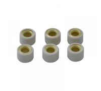6 pz/set Moto Drive Frizione Variatore Peso Rullo Frizione Puleggia Tallone Compatibile Con Parti Del Motociclo Automotive AN125 Vecstar125 125cc Per Il Numero di Parte 8K1927225B(Hollow 60g)