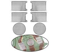 6 Pz/set Piastra di Protezione Rete Protettiva per 1:16 Heng Long German King