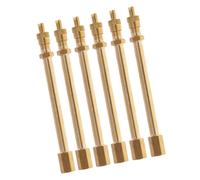 6 Pz/set Prolunga Stelo Valvola Pneumatici per Auto Camion Camper Bici SUV 100mm