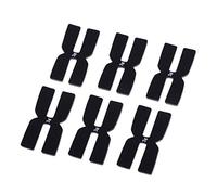 6 pz/set racchetta da tennis peso e strisce di equilibrio racchetta nastro bilanciatore a forma di H 3g Silicone Balance Bar Nero 4x2cm