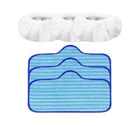 6 pz/set Riutilizzabili Tamponi In Microfibra, compatibile for Dupray Neat Pulitore A Vapore di Ricambio Mop Pulizia, panni