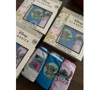 6 pz Slip bambina bimba DISNEY STITCH in cotone. Mutandine.
