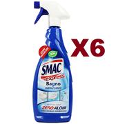 6 PZ SMAC EXPRESS BAGNO IGIENIZZANTE SPRAY 650ML ZERO ALONI ELIMINA IL CALCARE