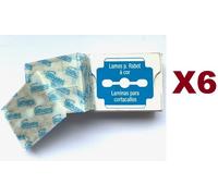 6 PZ SOLINGEN CREDO - 10 LAME RICAMBIO per TAGLIACALLI per PEDICURE