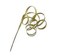 6 PZ STELLE FILANTI natalizie glitterate ORO decorazione ALBERO NATALE 1EPD