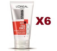 6 PZ STUDIO LINE FIX & FORCE GEL MULTI-VITAMINICO FISSAGGIO IPERFORTE 150ML