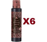 6 PZ TESORI D'ORIENTE HAMMAM DEODORANTE SPRAY 150ML