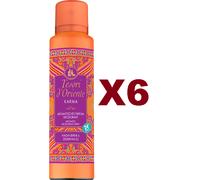 6 PZ TESORI D'ORIENTE KARMA DEODORANTE SPRAY FIORE DEL NILO LEGNO DI CEDRO 150ML