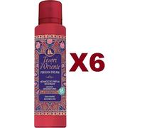 6 PZ TESORI D'ORIENTE PERSIAN DREAM DEODORANTE SPRAY MELOGRANO E TE' ROSSO 150ML