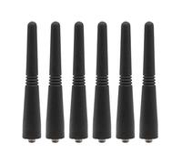 6 Pz UHF Stubby Antenna PMAE4003 PMAE4003A Adatto per Motorola HT1250 HT750 CP200 CP200D CP185 CP150 PR400 PR860 GP300 Radio bidirezionale 403-470MHz 3,5 pollici