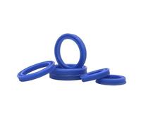 6 pz UN/UHS Paraolio Idraulico Albero Radiale Guarnizione Idraulica Poliuretano Pistone Albero Pistone Stelo PU Singolo Labbro U Coppa Paraolio(UN 10x16x6)