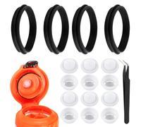 6 Pz Valvole di Ricambio per Borraccia Gatorade, Silicone Senza BPA Accessori per Coperchio Della Bottiglia con Valvola di Erogazione per Borraccia Gatorade da 32 Once e Borraccia Gx da 30 Once