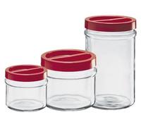 6 PZ VASI VESETTI BOCCACCIO IN VETRO ORTES CON TAPPO A VITE CC.5000