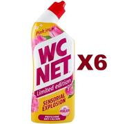 6 PZ WC NET LIMITED EDITION GEL PINK JOY PROTEZIONE ANTICALCARE 700ML