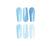 6 pz White Out Tape Lovely Correction Roller Gradienti Estetico per Studenti