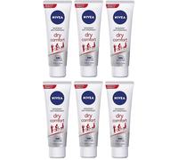 6 PZ x NIVEA DRY COMFORT CREMA DEODORANTE CORPO PROTEZIONE 48h