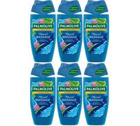 6 PZ x PALMOLIVE THERMAL SPA GEL DOCCIA MINERAL MASSAGE SALE MARINO ALOE 220 ml