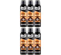6 PZ x SAUBER MEN DEOACTIVE SPORT E STRESS DEODORANTE SPRAY EFFICACIA ATTIVA