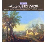 7471104 Audio Cd Bartolomeo Campagnoli - 6 Quartetti Per Flauto Ed Archi
