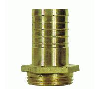 6 raccordo portagomma diritto ottone filettato maschio 25mm pompa irrigazione