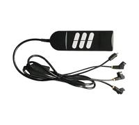 6 Regolatori manuali di sollevamento elettrico Tre di controllo Angoli regolabili in altezza ascensore motorizzato ABS remoto per divano reclinabile Tre meccanismo di controllo portatile