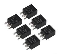 6 relè auto a 4 pin, 12 VDC 8T2T-14B192-AA per Ford 6x Auto | Confezione da 6, design a 4 pin, bobina da 12 V CC, resistente all'ambiente difficile, vestibilità diretta OEM