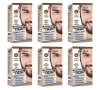 6 RENEE BLANCHE Men's Grooming CREMA COLORANTE Barba e Baffi CASTANO CHIARO