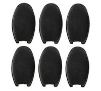 6 rialzi per chiave del sassofono Yootones compatibili con chiave per sassofono alto/tenore (nero)