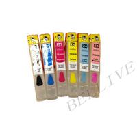 6 RICARICABILI CARTUCCE CON CHIP AUTORESET PER EPSON XP750 XP850 XP950 BL24