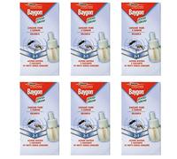 6 Ricariche per diffusore Elettrico BAYGON GENIUS Liquido ricarica anti zanzare