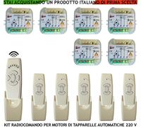 6 RICEVENTI RADIOCOMANDI 1 A 6 CANALI 5 UN CANALE X TAPPARELLE ELETTRICHE 220 V