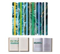 6 Righello da Lettura Bambini, Segnalibro per Dislessia, Righelli Colorati Oceano, Segnalibri per Insegnanti, Studenti e Principianti