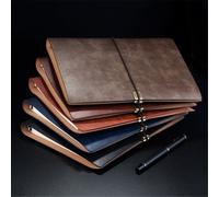 6-Ring Professionale Notebook 17.8x22.9cm Ricaricabile 100 Fogli per Ufficio