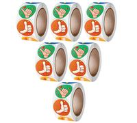 6 Rolls Decorazioni Aula Scolastica Adesivi Ricompensa Per L'aula