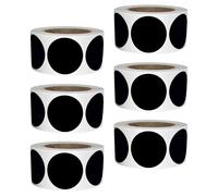 6 Rolls Etichette Autoadesive Adesivi Per Dispensa Dei Contenitori Rimovibili