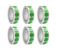 6 Rotoli Adesivo Punto Rosso Etichetta Codifica Colore Adesiva Circolare Rotonda Per Ufficio Scuola Casa Organizzazione Etichetta Codifica Rotonda Circolare Per Etichettatura Documenti