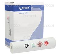 6 Rotoli Carta Lettino 60cmx80m Celtex Lenzuolino Medico 2 Veli Estetista Cera