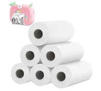 6 Rotoli di Carta Fotografica, Carta Termica per Stampa Istantanea, Senza BPA, Accessori per Mini Stampante Termica, 57 x 25 mm