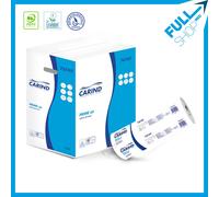 6 Rotoli di carta per lettino pura cellulosa 2 veli, lenzuolino medico CARIND