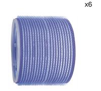 6 rotoli di velcro Shophair blu 80mm