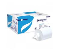 6 Rotoli LUCART STRONG Asciugamani Spirale due veli 210mt strofinacci monouso