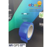 6 ROTOLI SCOTCH NASTRO ADESIVO BLU DUCT TAPE TELATO AMERICANO 50 X 25
