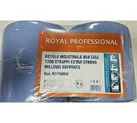 6 ROTOLONI BOBINE ROTOLONE CARTA BLU STUDI 1700 STRAPPI RESISTENTE ASCIUGATUTTO+