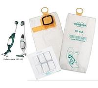 6 SACCHETTI + 6 PROFUMI ORIGINALI PER FOLLETTO VK 140 150 ASPIRAPOLVERE VORWERK ORIGINALE