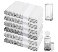 6 sacchetti di ricarica per pannolini, compatibili con Korbell: 16 l, sacchetti di ricarica per pannolini, sacchetti per lo smaltimento dei pannolini, inodore, bianco