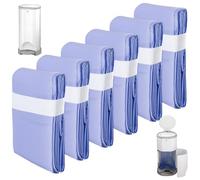 6 sacchetti di ricarica per pannolini, compatibili con Korbell, 16 l, sacchetto di ricarica per pannolini, sacchetto per lo smaltimento dei pannolini, inodore, viola