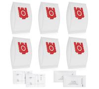 6 sacchetti per aspirapolvere Miele Hyclean Pure FJM aspirapolvere Complete C1 Compact C1 C2 S24 S256i S290 S299 S300i S399 S500 S578 S700 S799 S4 S6 Series, con 2 filtri motore e 2 filtri