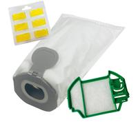 6 Sacchetti Tessuto Non Adatto per Vorwerk Kobold VK7 Incl. Filtro Motore, Duf