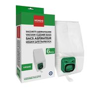 6 Sacchi Sacchetti Buste Tessuto Compatibili Aspirapolvere Folletto VK 140 150